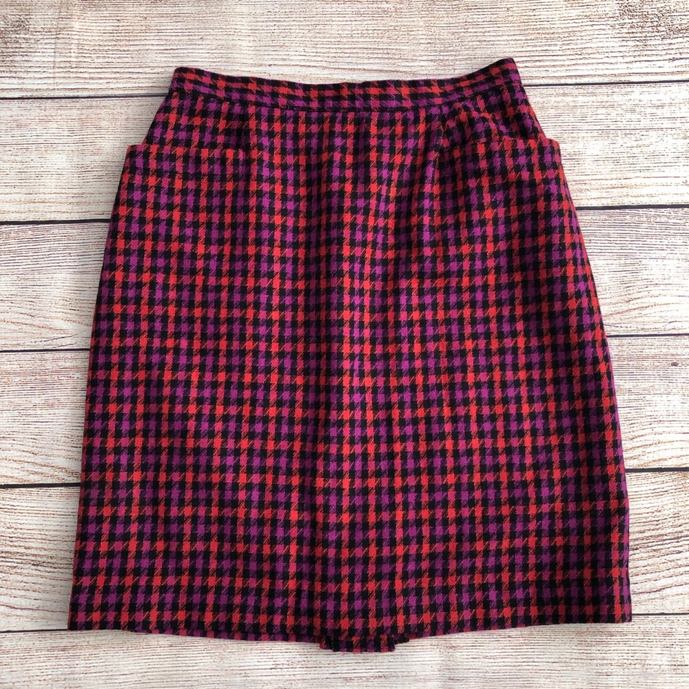College Town Vintage Mod Mini Skirt